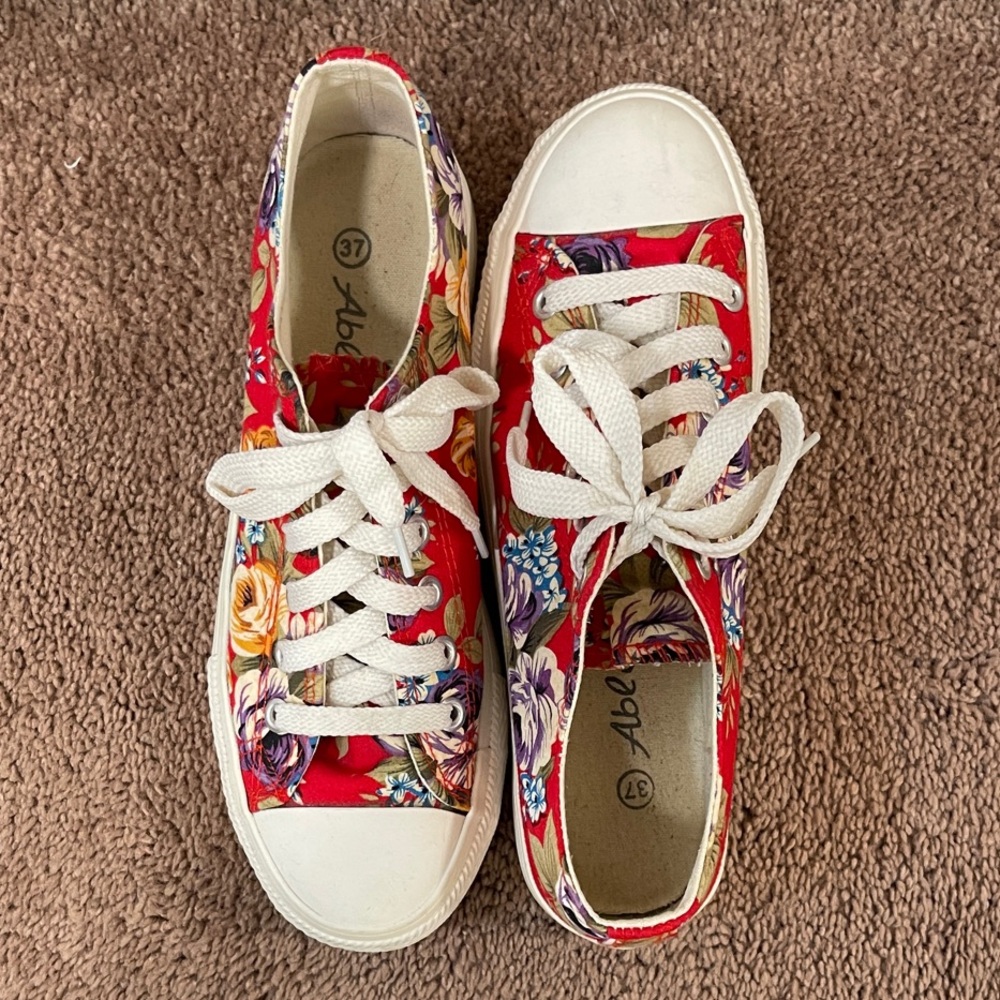 Floral Sneakers